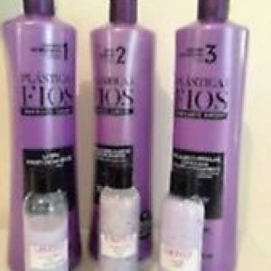 PROMO kit lissage brésilien CADIVEU PLASTICA DOS FIOS kit 100ml + soin au collagène